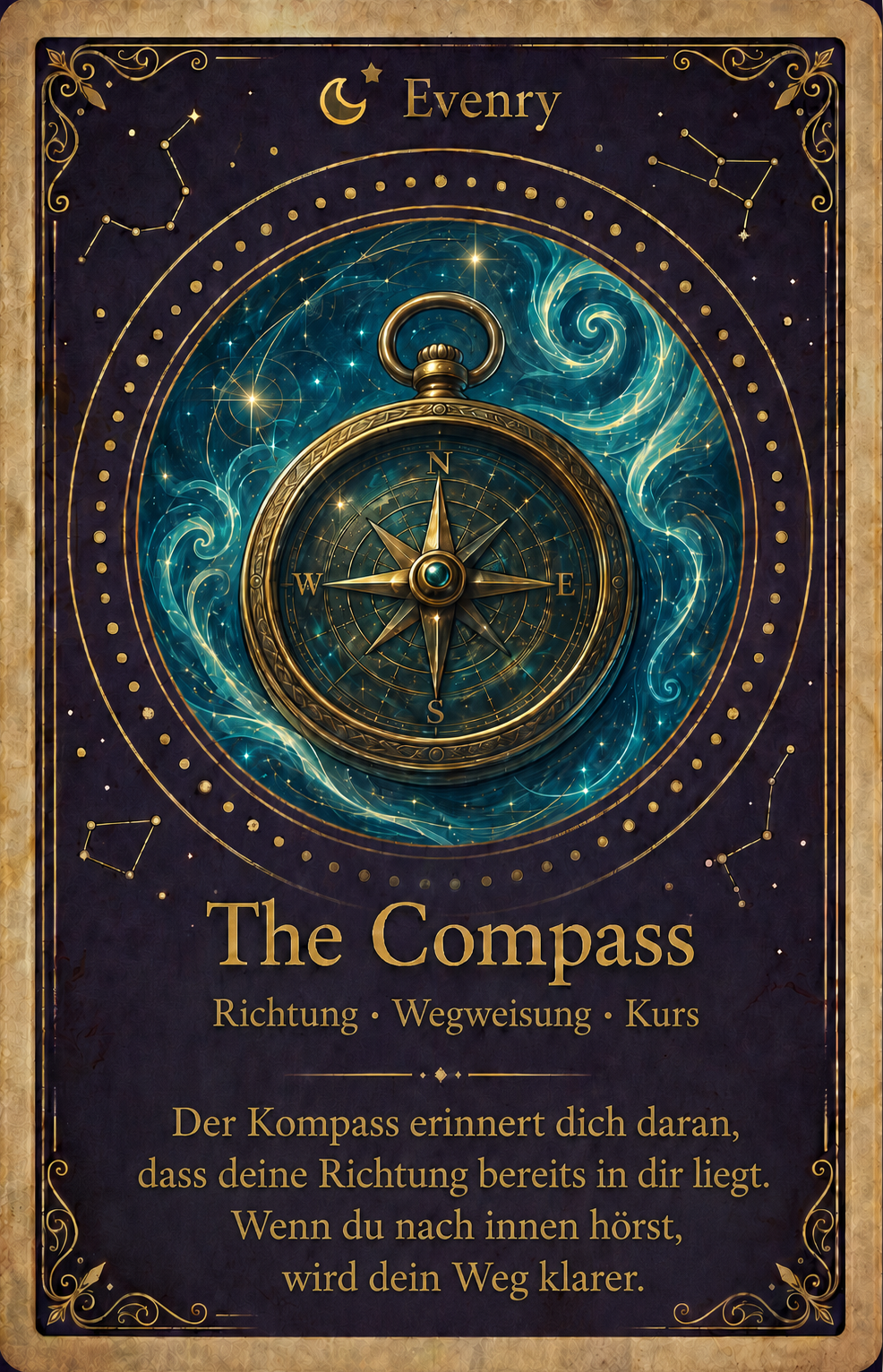 Orakelkarte The Compass