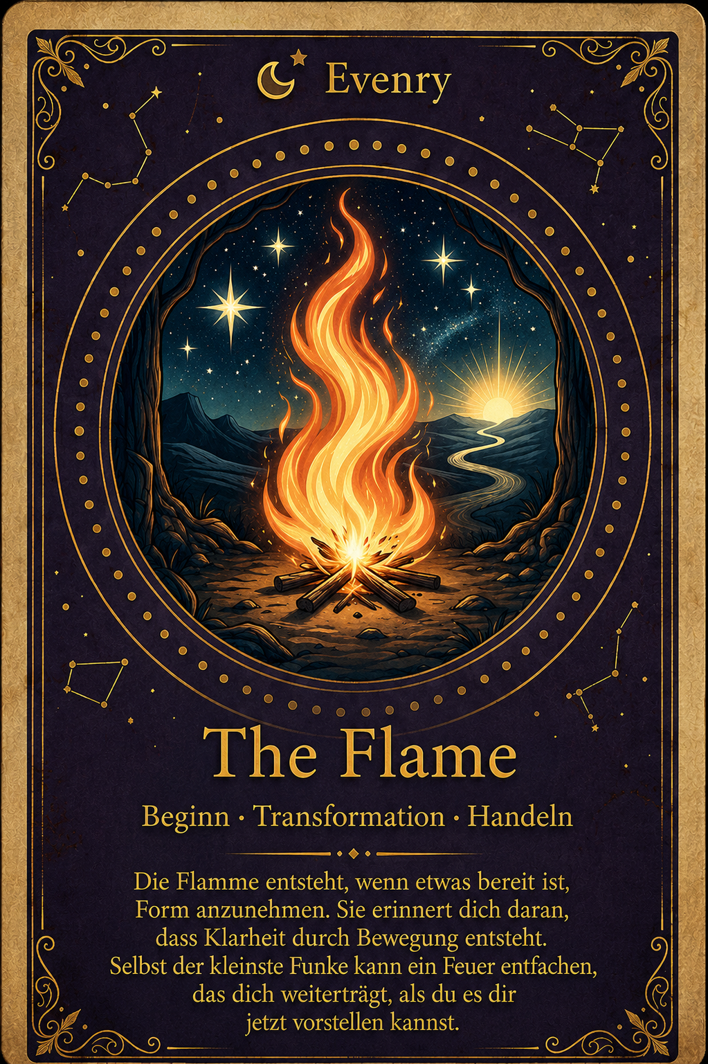 Orakelkarte The Flame