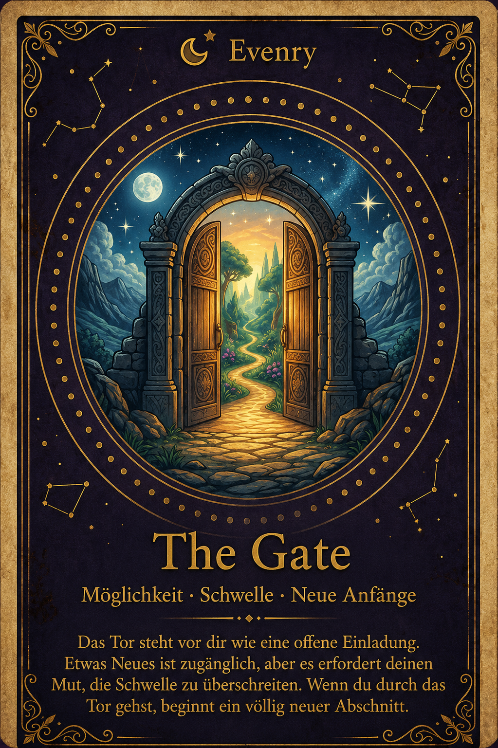 Orakelkarte The Gate