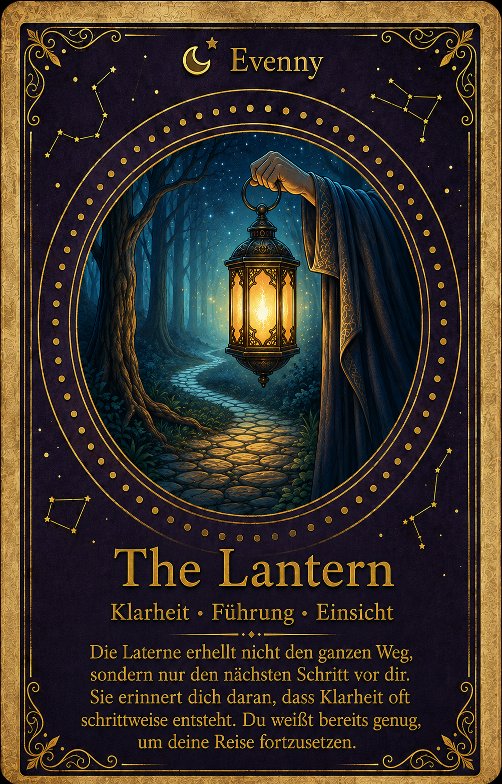 Orakelkarte The Lantern