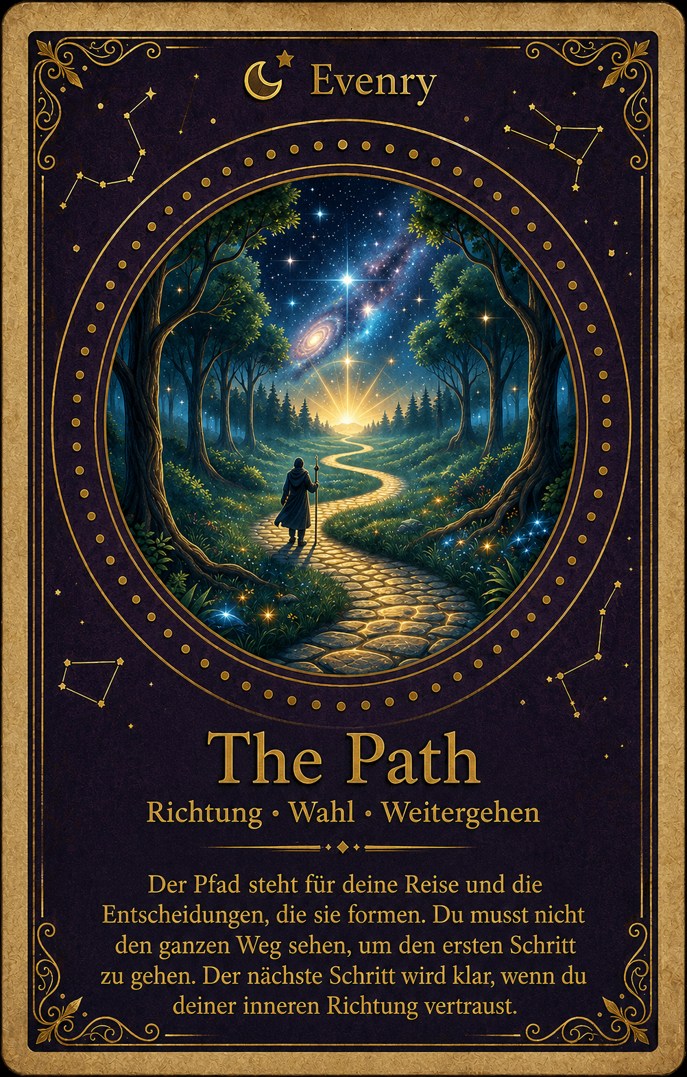 Orakelkarte The Path